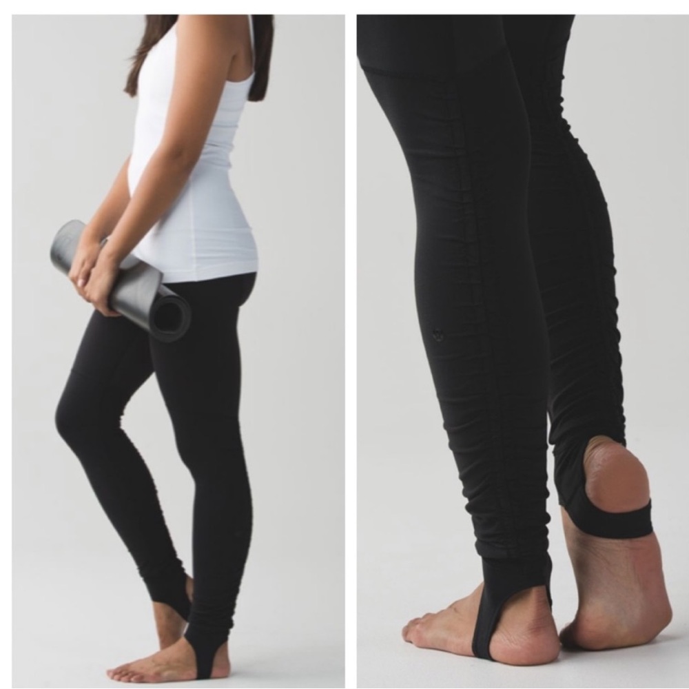 Rare Lululemon Stirrup Wunder Under Pant Black